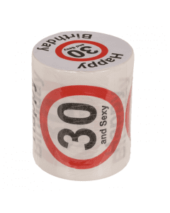 WC-papier Happy birthday - 30