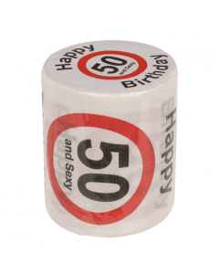 WC-papier Happy birthday - 50