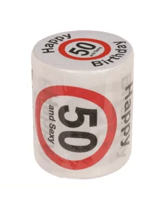 WC-papier Happy birthday - 50