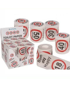 WC-papier Happy birthday - 50